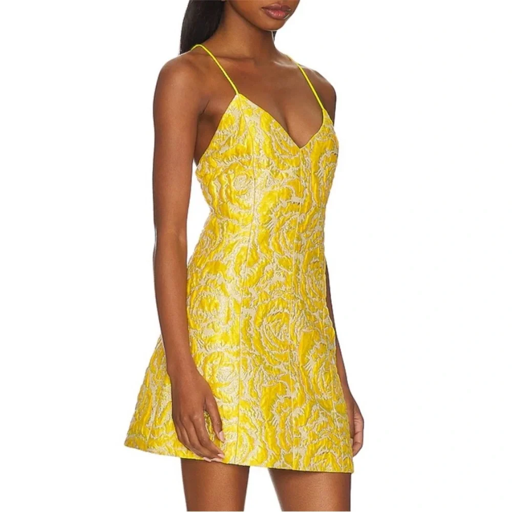 Alice + Olivia bright yellow